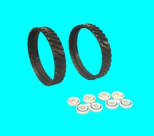 POOL CLEANER REBUILD KIT PARTS SUITS ZODIAC MX8 MX6 TYRES C60 Bearings - Foto 1 di 4