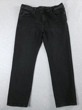 Liverpool Jeans Men's Size 36x30 Relaxed Straight Leg Black Denim Jeans