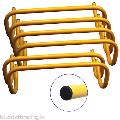 BLUEDOT TRADING WOW! Speed Agility Training 6" Hurdles Set of 6 Soccer Football Track US SELLER
