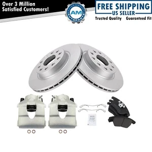 Front Brake Calipers Pads & Rotors Fits 2011-2013 Volkswagen Jetta - Picture 1 of 12