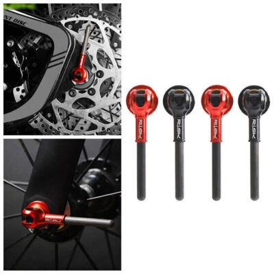 1 Paar Titan-Schnellspanner MTB Rennrad-Radnabe Achse QR-Hebel Titanachse - Bild 1 von 4