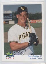 1992 Classic Best Welland Pirates David Maize #18