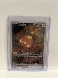 Stunfisk 203/191 IR Illustration rare Pokemon Surging Sparks SV8 NM - Picture 1 of 10
