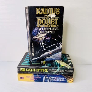 Patterns of Chaos Series Books 1 2 3 by Charles Ingrid Vintage Science Fiction - Bild 1 von 10