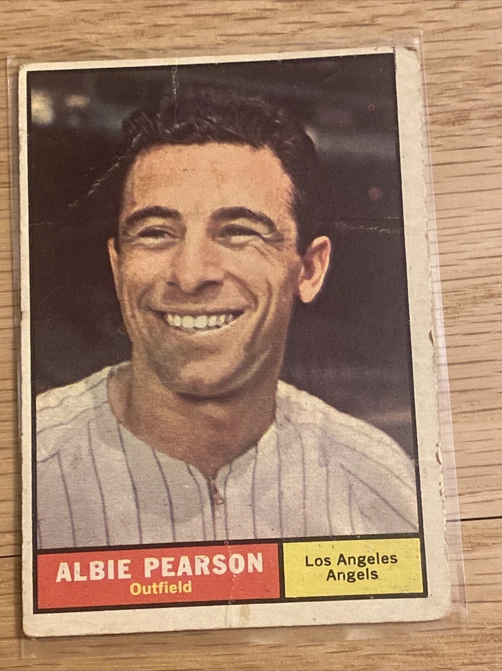 1961 ALBIE PEARSON TOPPS #288 ANGELS *0922 - Image 1 of 2