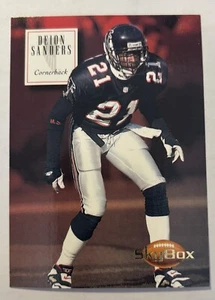 1994 Skybox Football - #10 - Deion Sanders - Atlanta Falcons - Picture 1 of 2