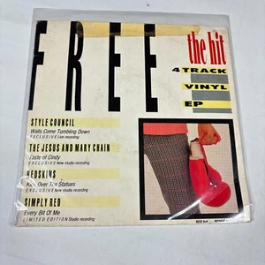 The Hit Red Hot EP 80s Alt New Wave  45 RPM Vinyl Record 7" Single - Picture 1 of 4