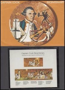 AUSTRALIA 1969 CAPT COOK PRESENTATION PACK (ID:133/D35372) - Picture 1 of 1
