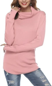 Maglione pullover donna collo a maniche lunghe - XXL - Foto 1 di 4