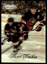 1998-99 Topps Gold Label BLACK Alexei Yashin Ottawa Senators #11