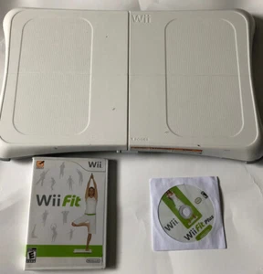 Wii Fit Balance Board With Wii Fit/Wii Fit Plus Games Tested Working Great - Picture 1 of 2
