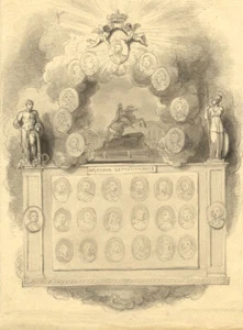 Robert Smirke RA, Study for Naval Commemorative Plate – Original 1803 drawing - Picture 1 of 3