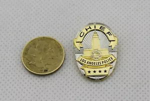 Alfiler de solapa mini jefe LAPD - Imagen 1 de 3