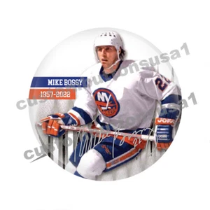 MIKE BOSSY BUTTON - NEW YORK ISLANDERS - #22 - Hockey - Stanley Cup Champions - Picture 1 of 1