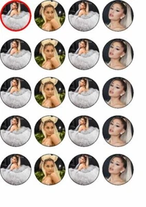 24 Ariana Grande edible cup cake toppers,perfect for any occassion - Picture 1 of 1