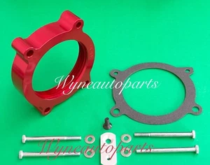 RED Throttle Body Spacer Fits for 2007-2013 Silverado 1500 Sierra 1500 Tahoe - Picture 1 of 3