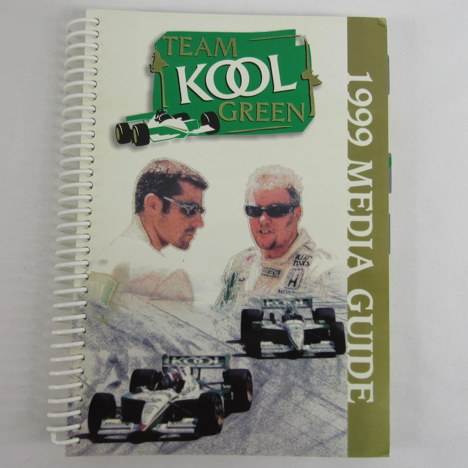 Team Kool Green 1999 Media Guide Champ Car Paul Tracy Dario Franchitti Foto 1 de 3
