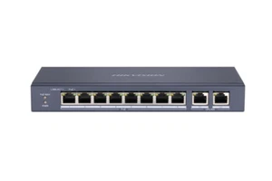 Hikvision DS-POE-60W 8 Port Fast Ethernet Unmanaged POE Switch, 4.17 Mpps - Picture 1 of 1