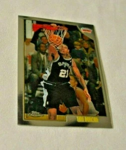 1999 TOPPS CHROME - TIM DUNCAN SAN ANTONIO SPURS CARD 49 - Picture 1 of 5