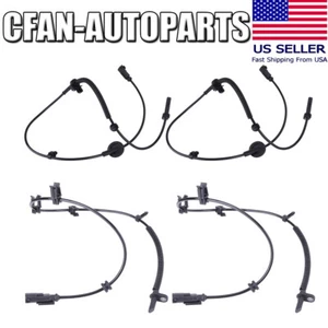 For Chevrolet Traverse Buick Saturn GMC 4x Front & Rear ABS Wheel Speed Sensor - Picture 1 of 14