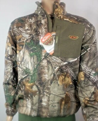 Drake Non-Typical Insulated MidSeason 1/2 Zip Jacket 360 deg Odor Cntrl RT X-Tra - Image 1 of 4