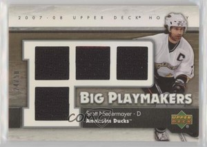 2007-08 Upper Deck Big Playmakers Jersey /50 Scott Niedermayer #BP-SN HOF