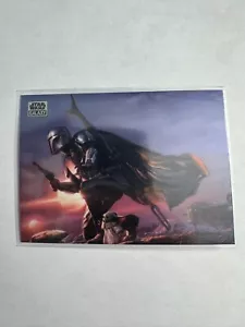 Topps Star Wars Chrome Galaxy 2024 #81 A Clan of Two Base - Picture 1 of 2