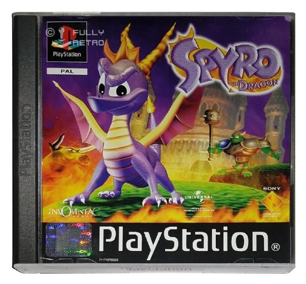 SPYRO THE DRAGON (PS1 Game) 1 Playstation B - Image 1 of 1