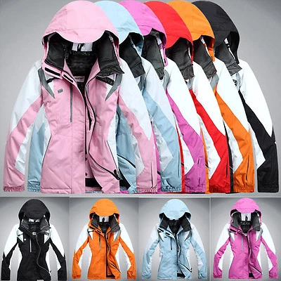 Women's Winter Waterproof Coat Sport Ski Suits Jacket Snowboard Clothing Warm - Image 1 of 4
