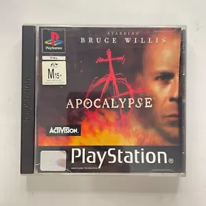 Apocalypse Sony Playstation 1 PS1 PSX PAL Game Complete w Manual Tested - Picture 1 of 3