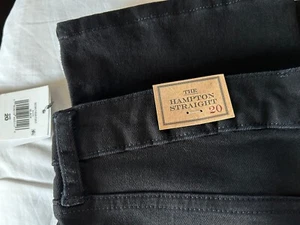 Polo Ralph Lauren Boys Hampton Straight Jeans Size 20 Bnwt Black - Picture 1 of 3