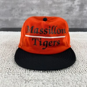 CAPPELLO CAMIONISTA VINTAGE MASSILLION TIGERS SNAP BACK OSFA DUE TONI OHIO - Foto 1 di 9