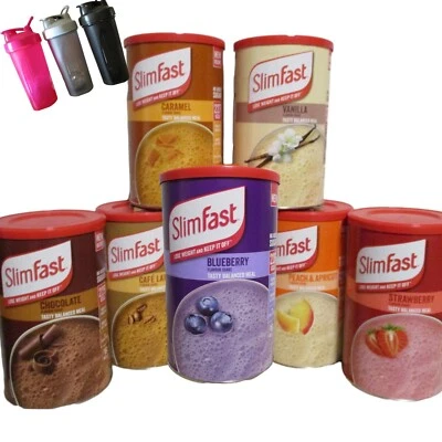 Slim Fast Shake Powder Weight Loss, Sporting Protein Meal (Free Shaker Option) - Image 1 of 4