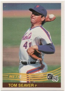 Tom Seaver 1984 DONRUSS BASEBALL Base #116 Mets - Picture 1 of 2