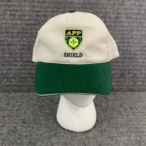 APP Shield Baseball Hat Strapback Cap Mens Adjustable Tan Green Headshots KC Cap - Picture 1 of 10