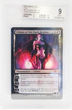 FOIL Liliana of the Dark Realms MTG Magic 2013 M13 BGS Graded 9 Quad+ (9|9|9|10)