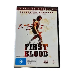 Rambo First Blood Special Edition DVD R4 PAL Brand New Sealed Free Tracked Post - Picture 1 of 4