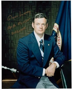 Foto autografata con COMMENTI Glynn Lunney Apollo 13 NASA direttore di volo USA 266 - Foto 1 di 1