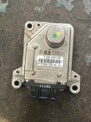 Mercedes-Benz W220 S430 S500 2000-2002 usado OEM guiñada aceleración sensor de giro Foto 1 de 3