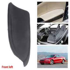 For Honda Accord 2008-2012 2009 Front Left Side Door Panels Armrest Cover Black - Picture 1 of 6