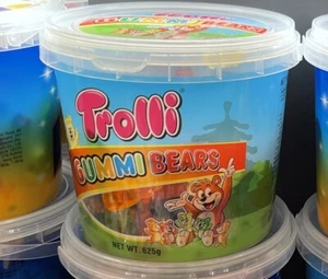 Trolli Gummi Bears Bucket (625g tub) - Picture 1 of 1