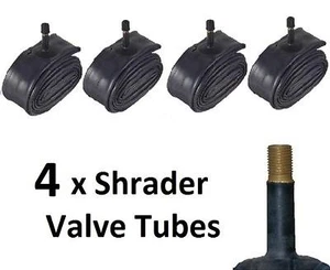 4 x 27" x 1 1/4" Schrader Valve Inner CycleTube 27" x 1 1/4" Bicycle Bike - Picture 1 of 1