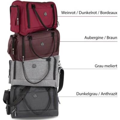 MIXIBABY Wickeltasche Umhängetasche wasserabweisend Wickelunterlage Baby-Windeltasche