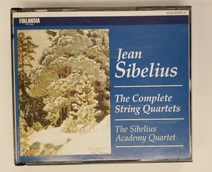 Jean Sibelius: Complete String Quartets (CD, Jun-1992, 2 Discs, Finlandia (USA)) - Imagen 1 de 3