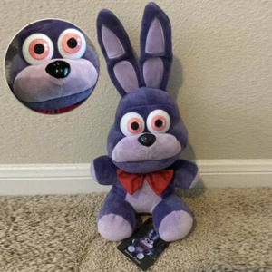 7" Purple Sanshee Bonnie FNAF Five Nights at Freddy's Rabbit Plush Doll Kids Toy