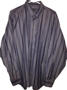 Ike Behar Men's Button-Up Size 16-34  E14 - Picture 1 of 5