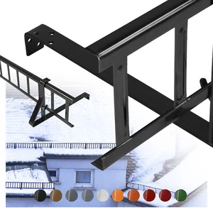 Schneefanggitter Komplettes Set Verzinkt Gitter 2m Schneefang Farbenauswahl - Bild 1 von 11