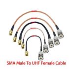 SMA male To UHF female SO239 connector Lot RF RG174 RG316 RG58 RG400 RG142 Cable