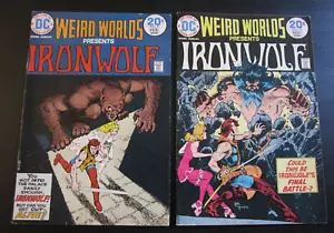 Weird World Presents #9 #10 DC Comics Howard Chaykin art 1970s classic - Picture 1 of 7