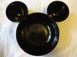 Mickey Mouse Icon shaped CHIP N DIP BOWL by Zak! Designs plastic - Picture 1 of 3